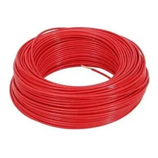 Fio Cabo Flexível 4mm Vermelho - 50 Metros Foto  mini 1