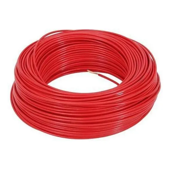 Fio Cabo Flexível 4mm Vermelho - 50 Metros Foto 1