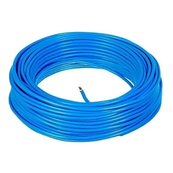Fio Cabo Flexível 6mm Azul - 100 Metros Foto 1