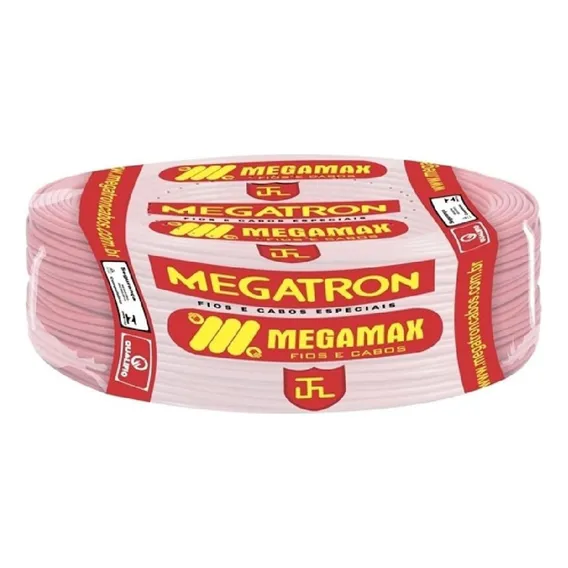 Fio Cabo Flexível Megatron 750v 4,00mm Vermelho 50 Metros Foto 1