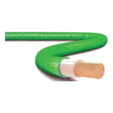 Fio Cabo Flexível Nax 1 Kv Hepr 10mm C/45 Metros Cobertura Verde Foto mini 1