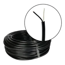 Fio Cabo Flexível Pp 2 Vias 2,5mm Extensão Rolo 50 Metros Foto  mini 1