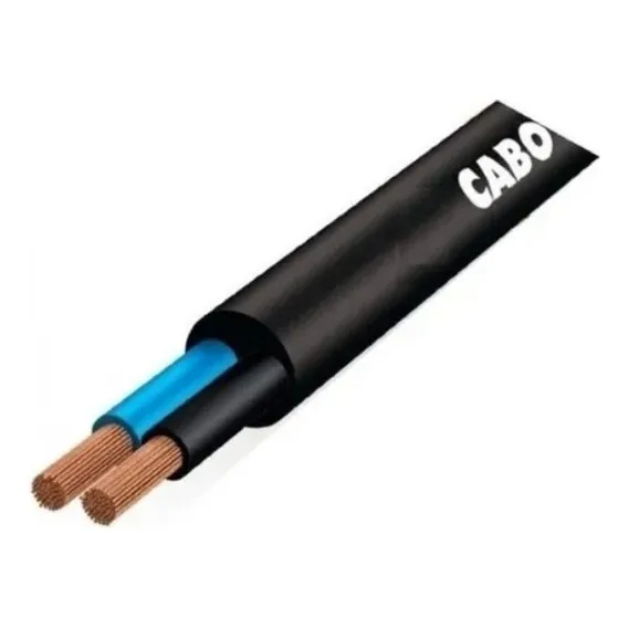 Fio Cabo FlexÃvel Pp Extensão 2x2,5mm Rolo Com 100 Metros Foto 1