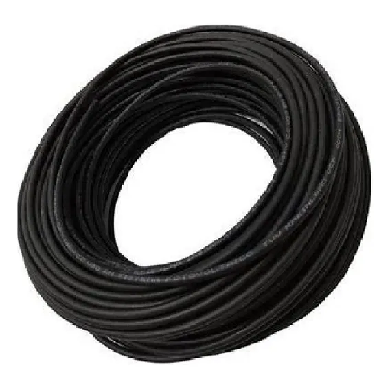 Fio Cabo Manga Flexível Preto Led Piscina 100m Ed137 Foto 1