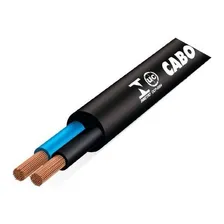 Fio Cabo Pp 2 Vias Fio De Energia 2x4,00mm Com 20 Metros Foto  mini 1