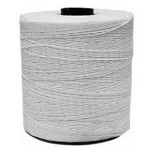 Fio Cordonê Poliester Cifa Selo Roxo 4 Encerado Tubo 700g Cor 0002 - Branco Foto  mini 1