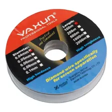 Fio De Aço 0,04mm 100m Yaxun Yx 220 Para Separar Tela Lcd Foto mini  2