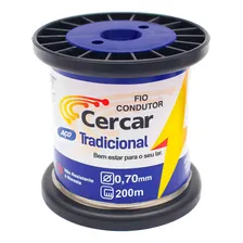 Fio De Aço Galvanizado Bobina Arame Cerca Elétrica 0,70mm Foto mini 2