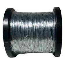 Fio De Aço Galvanizado Bobina Arame Cerca Elétrica 0,70mm Foto mini 3