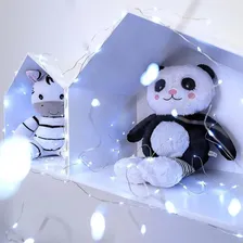 Fio De Fada Cordão De Led 2m 20 Leds Fixo Pilha Branco Frio Foto  mini 1