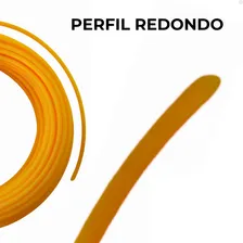 Fio De Nylon Para Roçadeira 2,0 Mm Com 10 Metros - Brasfort Foto mini 4