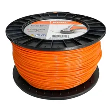 Fio De Nylon Redondo 2,4mm Stihl Rolo Com 261 Mts. Cor Laranja Foto mini 1