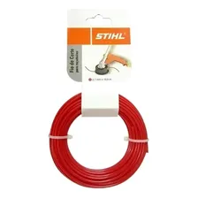 Fio De Nylon Stihl Vermelho 2,7mm X 10,9m Redondo Foto mini 1