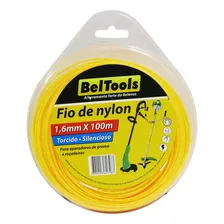 Fio De Nylon Torcido Roçadeira 1,8mm X 100m Beltools Foto mini 1