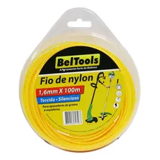 Fio De Nylon Torcido Roçadeira 3mm X 50m Beltools Foto mini 1