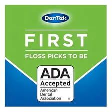 Fio Dental Dentek Floss Picks Triple Clean Adv Clean 90un Foto mini 4