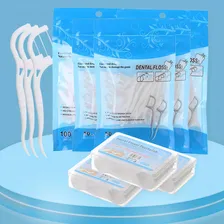 Fio Dental Palito P/ Higiene Bucal Descartável Cx C/ 100 Pcs Foto mini 4