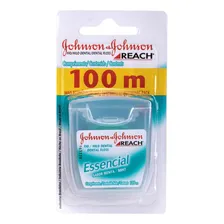 Fio Dental Reach Essencial Menta 100m Johnson & Johnson Foto mini 1