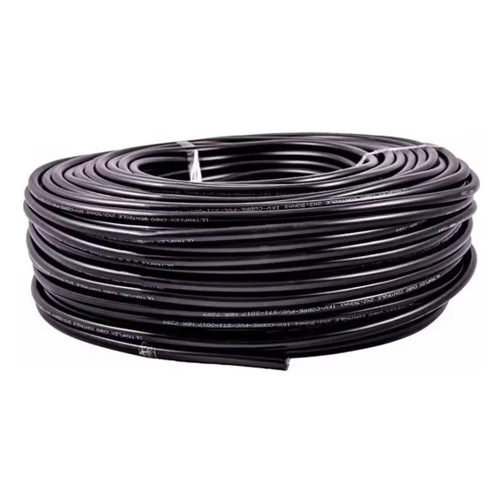 Fio Elétrico Cabo Pp Flexivel 3 X 4mm² Rolo 100 Metros Foto 1