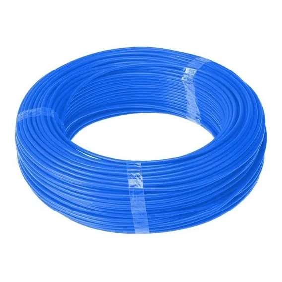 Fio Eletrico Flexivel 2,5mm Azul Rolo Com 100 Metros Foto 1