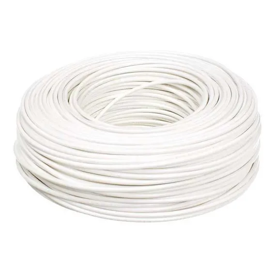Fio Eletrico Flexivel 2,5mm Branco Rolo Com 100 Metros Foto 1