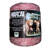 Fio Eletro Plástico Cerca Elétrica Rural 750 Metros Branco Foto  mini 1