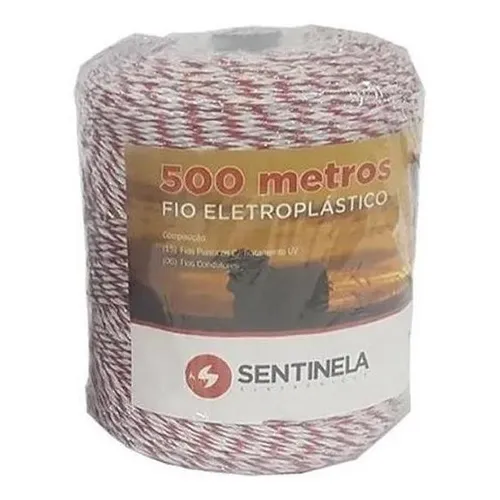 Fio Eletroplástico Cerca Elétrica Rural 500 Metros Foto 1