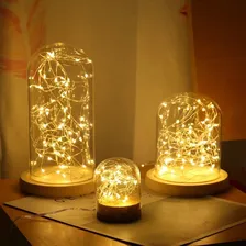 Fio Fada Cordão De Led 3m 30 Leds 3 Funções Pilha Branco Quente Foto mini 3