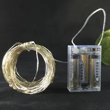 Fio Fada Cordão Luz Azul 3m 30 Leds Pilha 6002 Foto mini 4