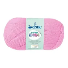 Fio LĂŁ Cisne Super BebĂȘ 100gr / Kit Com ( 2 ) Cor 04021 Cor Rosa Foto mini 1