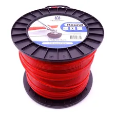Fio Nylon Husqvarna 3,0mm Rolo Com 240 Metros Redondo Origin Cor Vermelho Foto mini 3