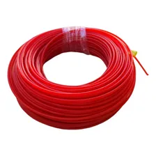 Fio Nylon Quadrado Roçadeiras Aparadores 2,5mm X 140m 1 Kg Cor Laranja Foto mini 2