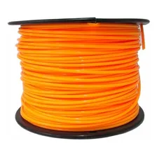 Fio Nylon Rocadeira 1,6mm Grama C/430m 1kg Brasfort 7537 Cor Laranja-claro Foto  mini 1