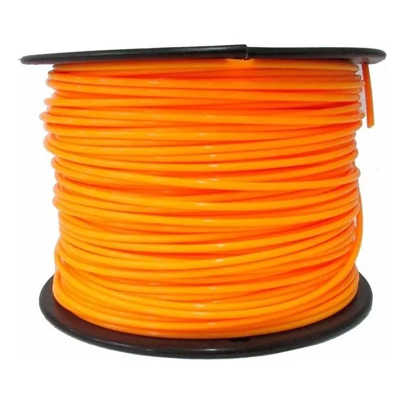 Fio Nylon Rocadeira 1,6mm Grama C/430m 1kg Brasfort 7537 Cor Laranja-claro Foto 1