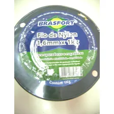 Fio Nylon Rocadeira 1,6mm Grama C/430m 1kg Brasfort 7537 Cor Laranja-claro Foto mini 4