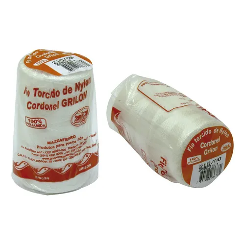 Fio Nylon Torcido 1260m Grilon 200gr 210/06 Foto 1
