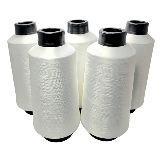 Fio Overlock 167/48 Poliéster Kit 10 Cones Com 500 Gramas Cor Branco Foto 1