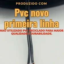 Fio Paralelo Duplo 2x1,5mm Rolo 100 Metros Cobertura Preto Foto mini  2