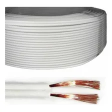 Fio Paralelo Duplo 2x1,5mm Rolo 100 Metros Cor Da Cobertura Branco Foto mini 1