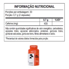 Fire Black 60 Cápsulas Caféina 100% Pura - Max Titanium Sabor Sem Sabor Foto mini 2