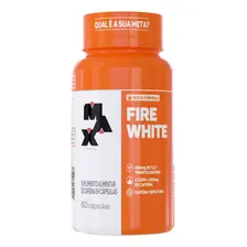 Fire White Termogenico Max Titanium 60 Caps Treino Sabor Natural Foto mini 1