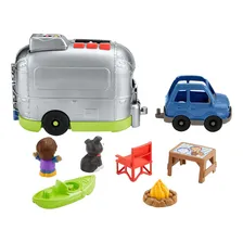 Fisher Price Little People Veículo E Trailer Hjl90 - Mattel Foto mini 4
