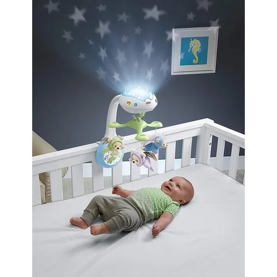 Fisher Price Super M贸bile 3 Em 1 Ursinhos Cdn41 - Mattel Foto 1