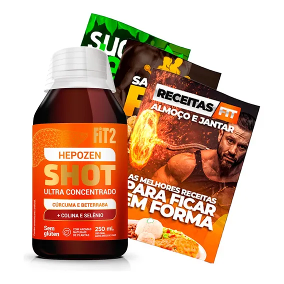 Fit2 Hepozen Saude Para O Fígado + Desafio 24 Dias Foto 1