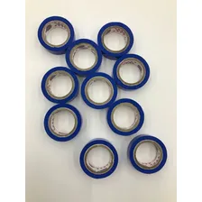 Fita Adesiva 12x10 Durex Colorido Azul Pacote Com 10 Foto mini 4