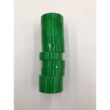 Fita Adesiva 12x10 Durex Colorido Pacote Com 10 Cor Verde-escuro Lisa Foto mini 1