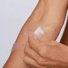 Fita adesiva 35x3cm em gel para cicatriz hipertr贸fica e queloide Siliforma Foto mini 4