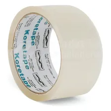 Fita Adesiva 45x45 Transparente Koretape Caixa C/100 Rolos Foto  mini 1