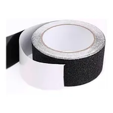 Fita Adesiva Antiderrapante Preta 50mm X 5mts Scopo Cor Preto Foto mini 1