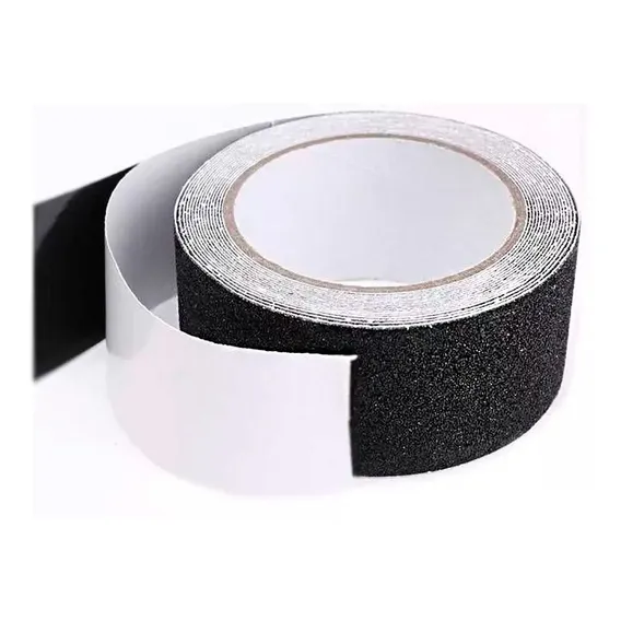Fita Adesiva Antiderrapante Preta 50mm X 5mts Scopo Cor Preto Foto 1